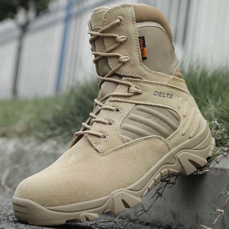 Bottes militaires tactiques pour homme