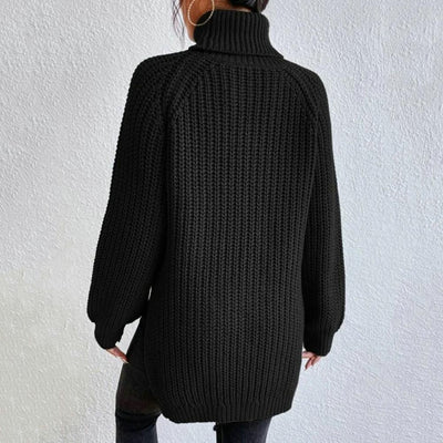Jersey de pescoço alto elegante - Veronika