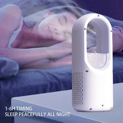 Breezepod 6 -estágio portátil Cooler - Bruma ultrassônico, timer e luz noturna