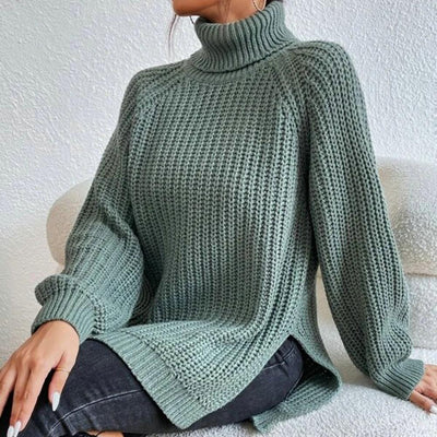 Jersey de pescoço alto elegante - Veronika