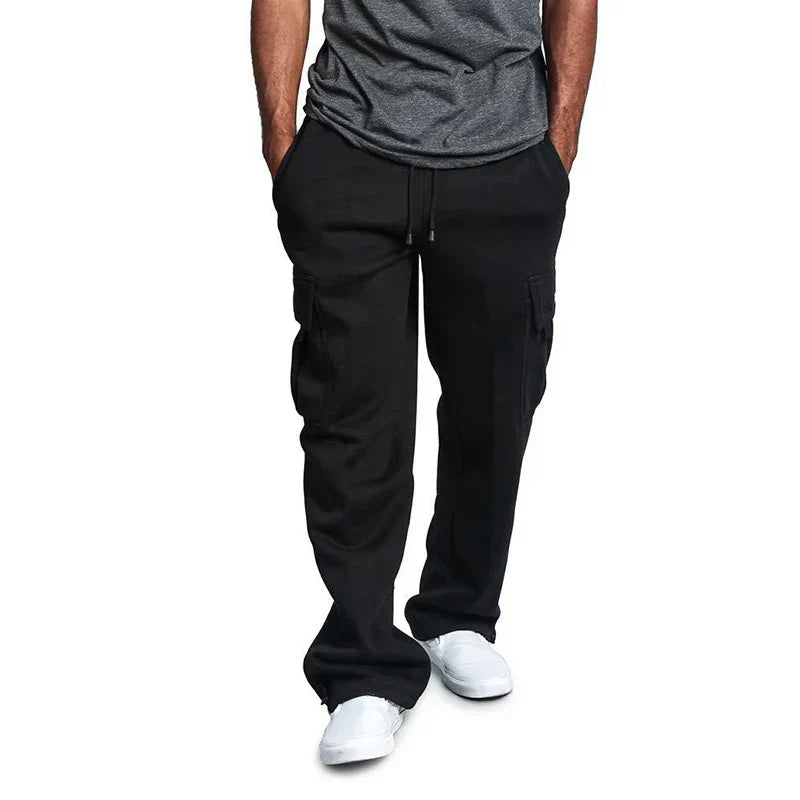 Pantalone cargo multitasche da uomo