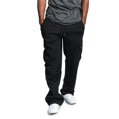 Pantalone cargo multitasche da uomo