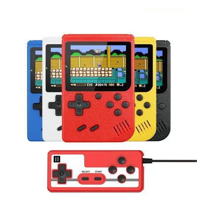 Console de jogos retro portátil com 400 jogos