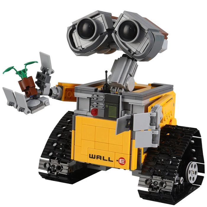 Conjunto Wall-E de blocos de construção criativos: para aventuras sem fim e construção divertida.