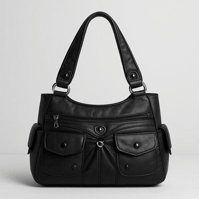 Mulher - Saco Bandolera - Bolsa de couro sintético elegante