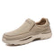 Jaco - Mocassins de lona ortopédica para homens