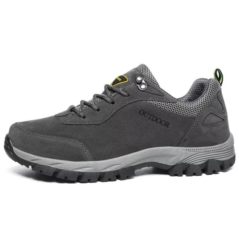 Bota de montaña impermeable trabajo y trekking gris
