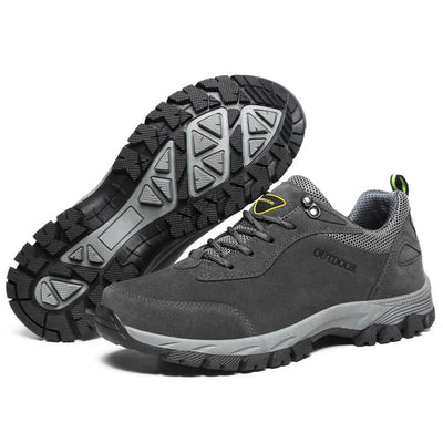Bota de montaña impermeable trabajo y trekking gris