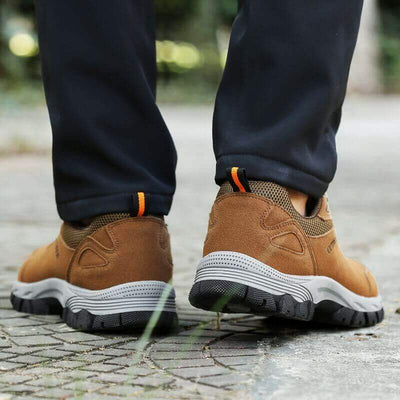 Bota senderismo trabajo y trekking impermeable Marrón