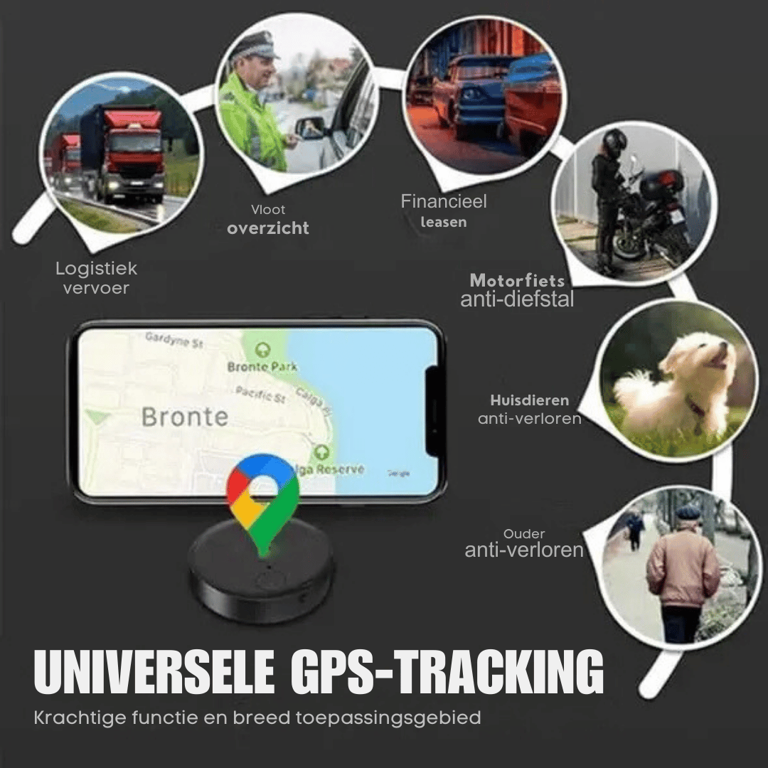 Trackmate Mini GPS Tracker - Key and Cars Tracker Solid