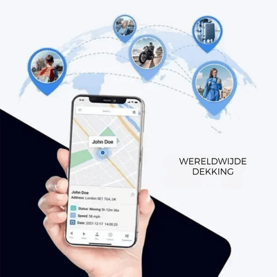 Trackmate Mini GPS Tracker - Key and Cars Tracker Solid
