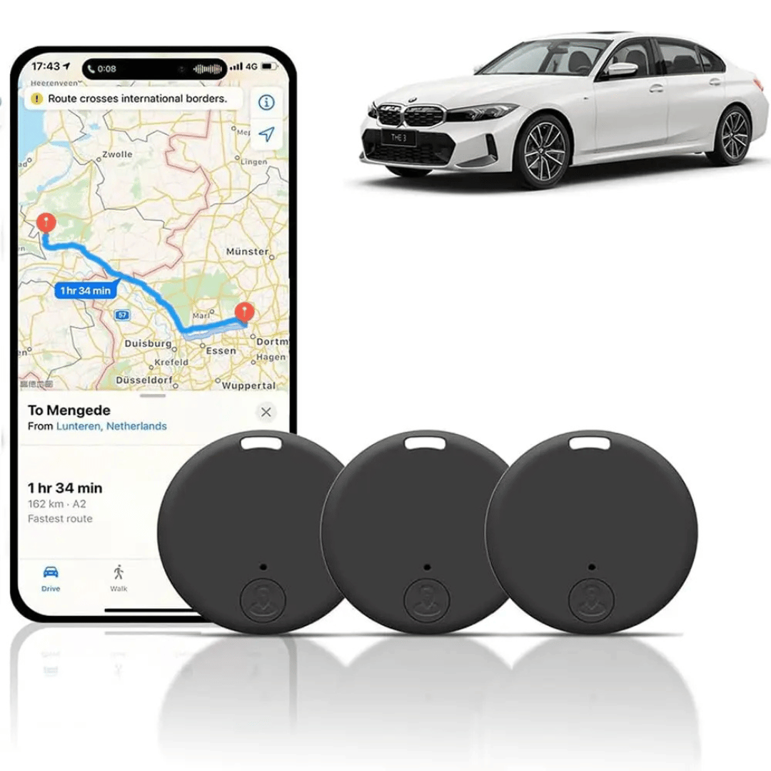 Trackmate Mini GPS Tracker - Key and Cars Tracker Solid