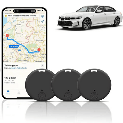 Trackmate Mini GPS Tracker - Key and Cars Tracker Solid