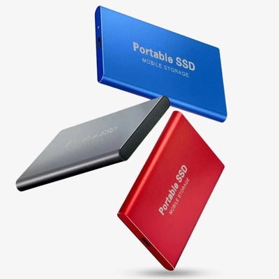 DataSafe - Almacenamiento SSD externo Aluminio - Disco duro superrápido - 32TB/16TB/8TB/4TB/2TB