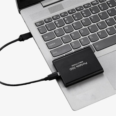 DataSafe - Almacenamiento SSD externo Aluminio - Disco duro superrápido - 32TB/16TB/8TB/4TB/2TB