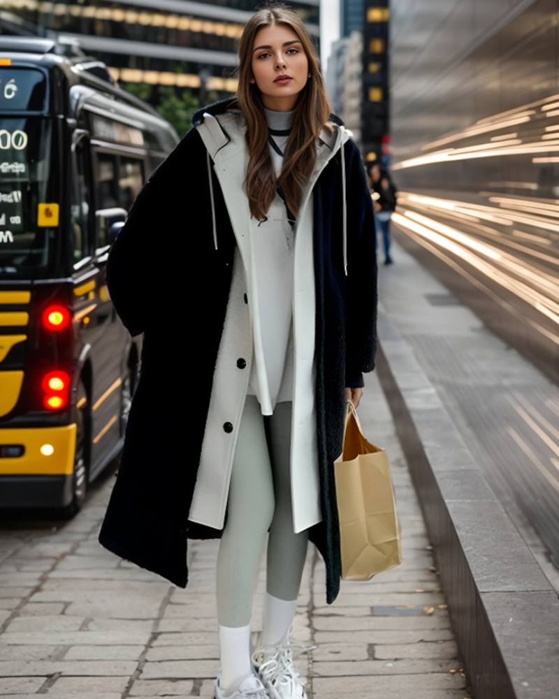 Benjamine | Trenchcoat Kapuzenjacke | Warm