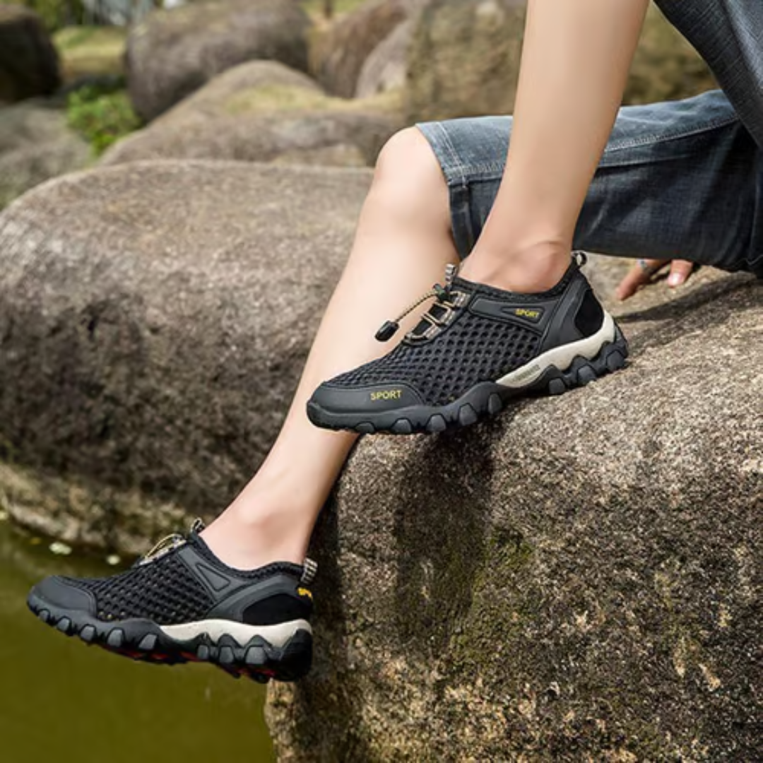 Compre sapatos de caminhada de homens