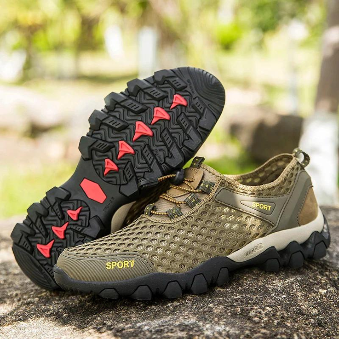 Compre sapatos de caminhada de homens
