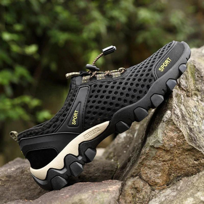 Compre sapatos de caminhada de homens