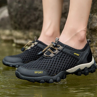 Compre sapatos de caminhada de homens