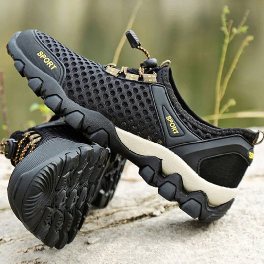Compre sapatos de caminhada de homens