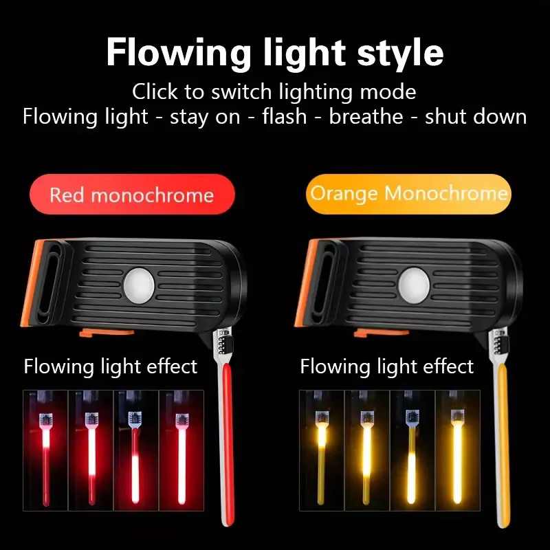 Rear bicycle light