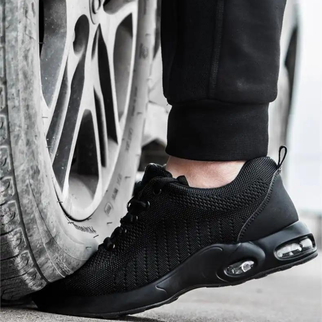 Zapatos de seguridad con amortiguación de aire para hombre