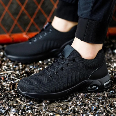 Zapatos de seguridad con amortiguación de aire para hombre