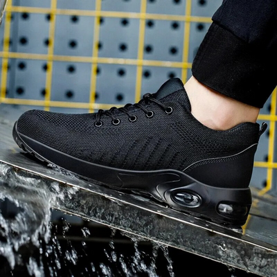 Zapatos de seguridad con amortiguación de aire para hombre