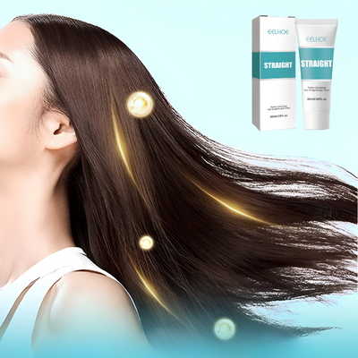 Crema alisadora instantánea con queratina para el cabello (1+1 GRATUITO)