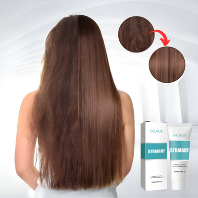 Crema alisadora instantánea con queratina para el cabello (1+1 GRATUITO)