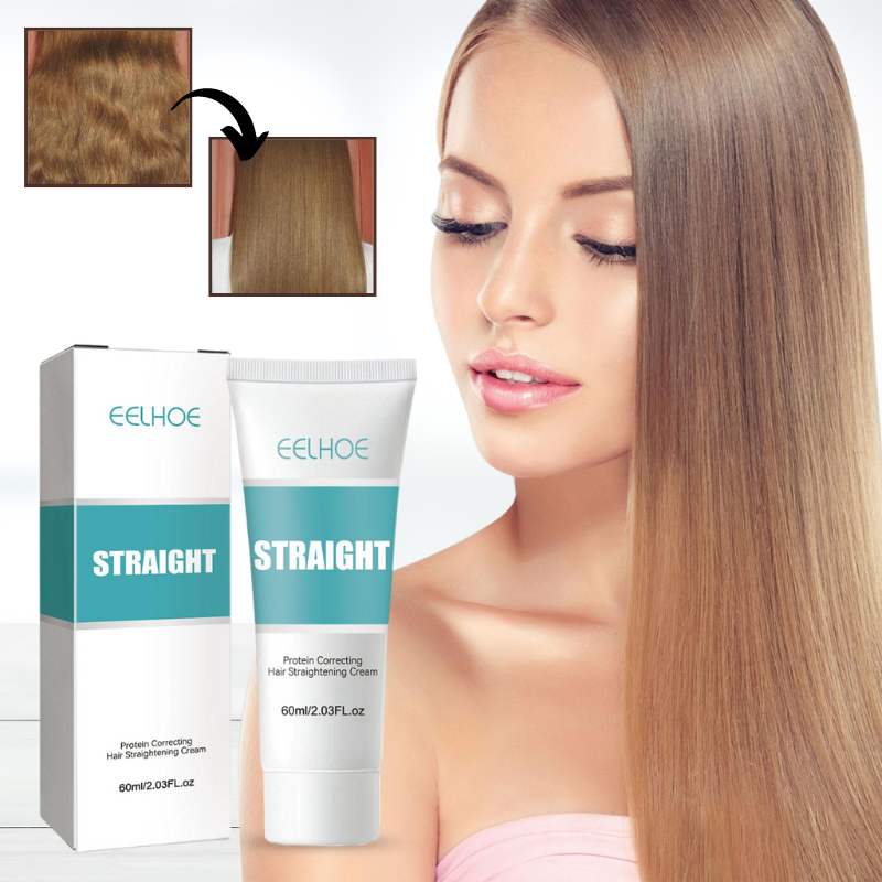 Crema alisadora instantánea con queratina para el cabello (1+1 GRATUITO)
