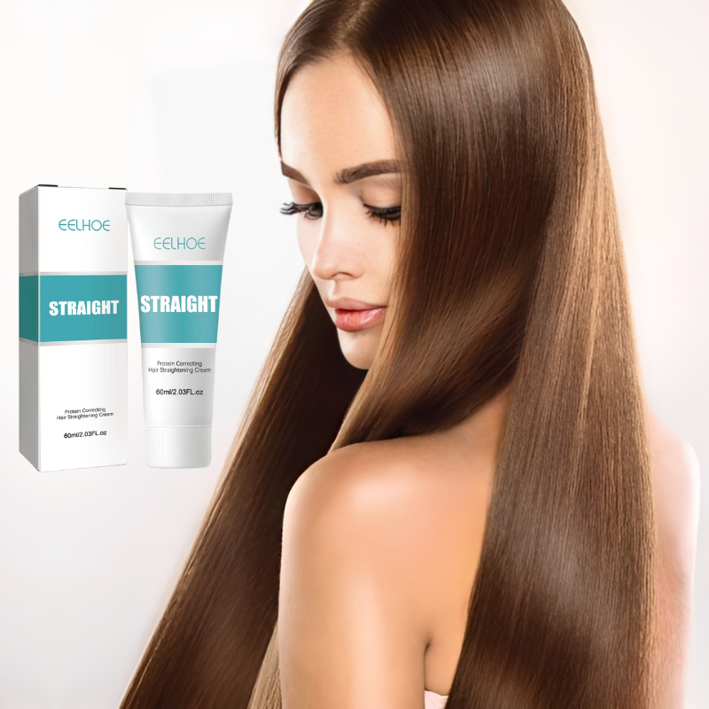 Crema alisadora instantánea con queratina para el cabello (1+1 GRATUITO)