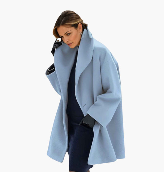 Damen Oversized Wintermantel im modernen Stil