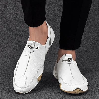 Tommy - mocassins ortopédicos de pele autênticos para homens