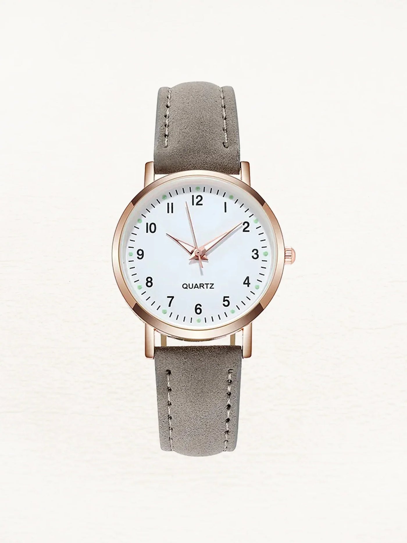 Montre Valeria Leren pour femme, or rose