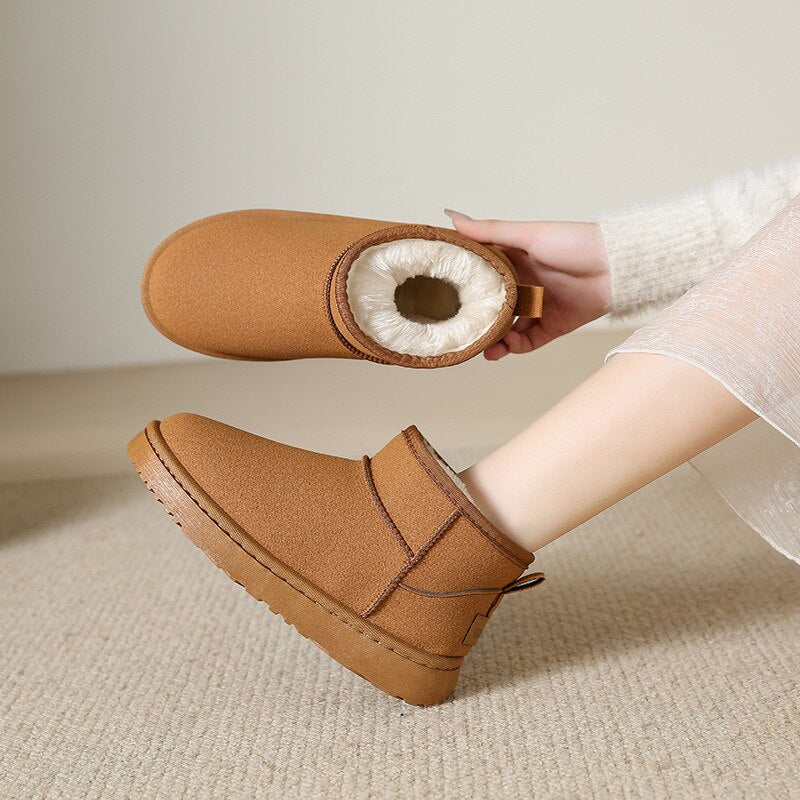 Outono | Botas com pele