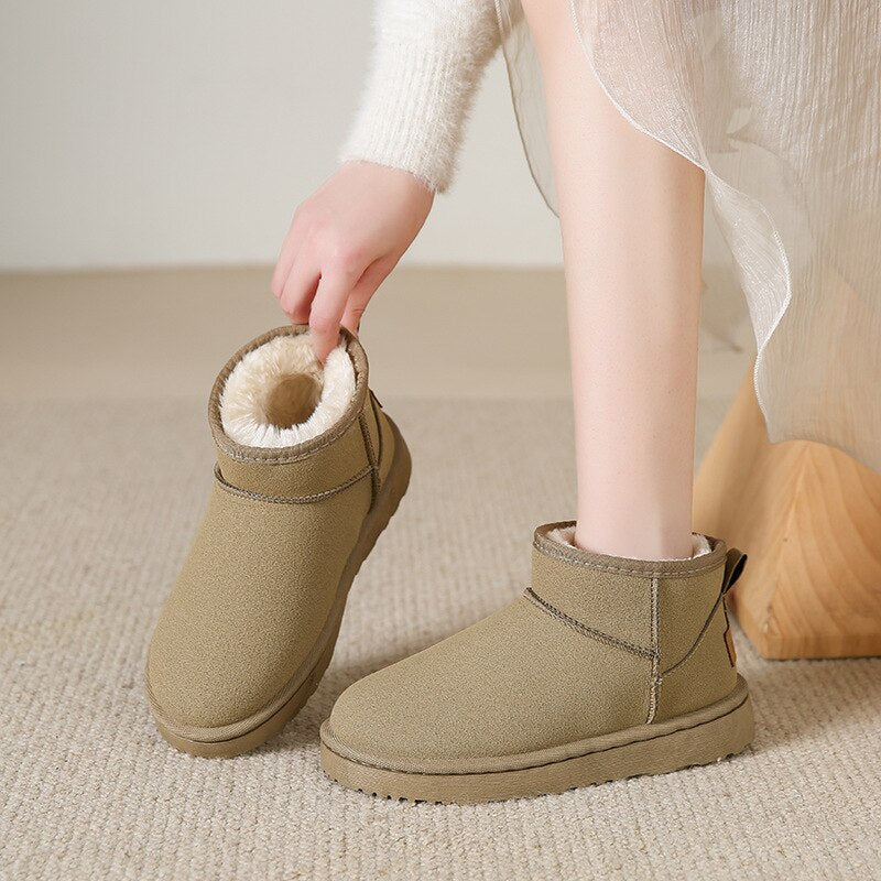 Outono | Botas com pele