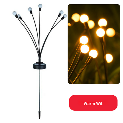 Ampoules solaires LED de jardin mobiles Solaris