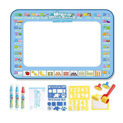 Magic tapete para desenhar o brinquedo Montessori da água.
