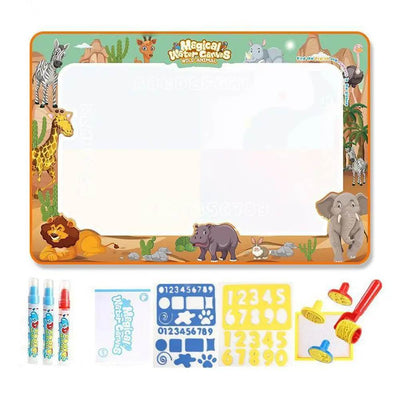 Magic tapete para desenhar o brinquedo Montessori da água.