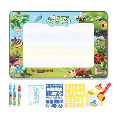 Magic tapete para desenhar o brinquedo Montessori da água.