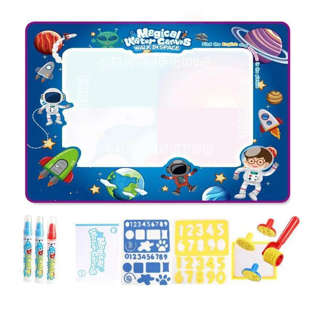 Magic tapete para desenhar o brinquedo Montessori da água.