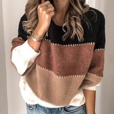 Couleurs du pull en cachemire rayé Nolia 