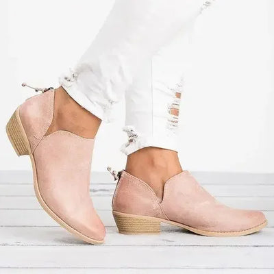 Botas de tornozelo feminino | Botas sem cadarços