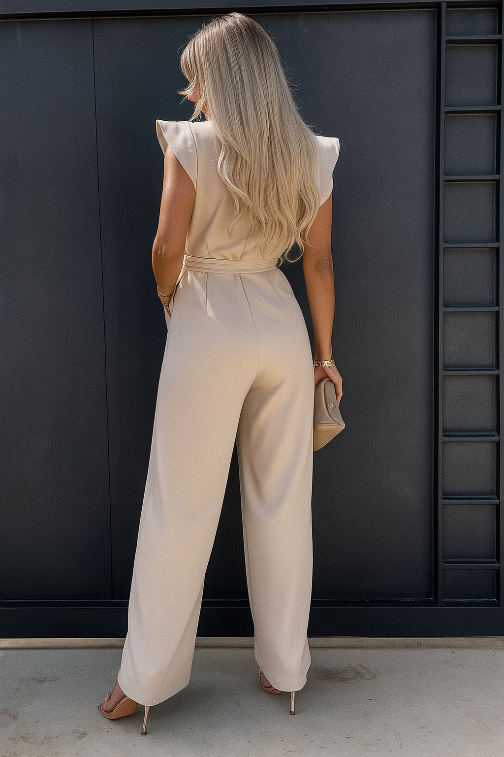 Elegante tuta corta per occasioni speciali