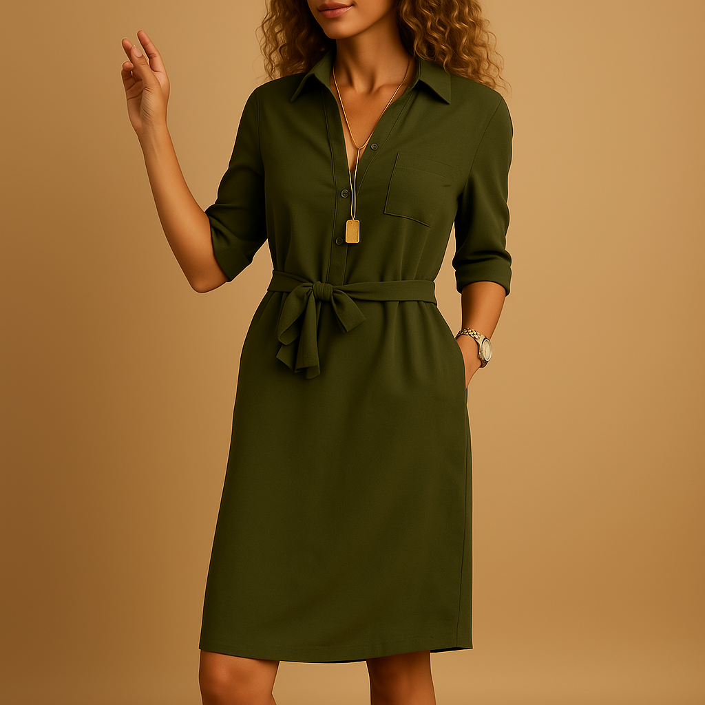 Damen Midi-Kleid für den Alltag