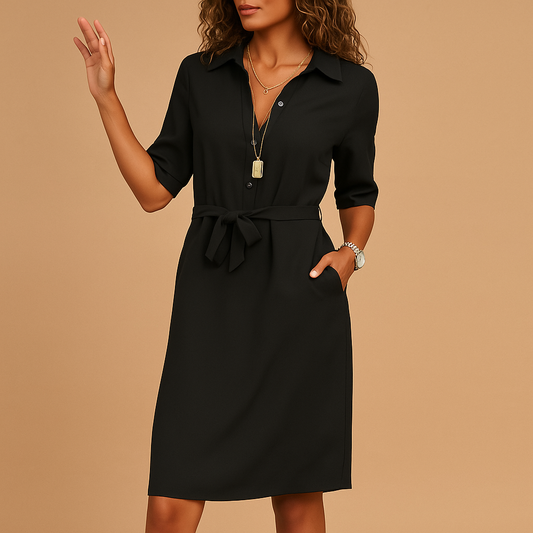 Damen Midi-Kleid für den Alltag
