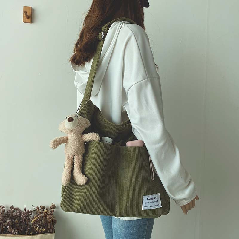 Stephanie - Bolsa de grande capacidade fabricada em couro vegano suave e estruturado