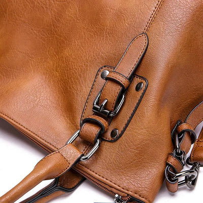 Mulher - Bandolera Bag - estilo de couro sintético elegante
